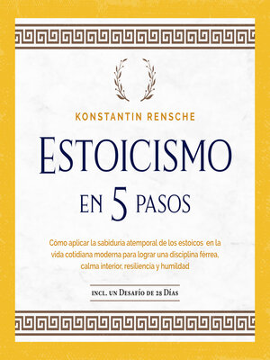cover image of Estoicismo en 5 pasos